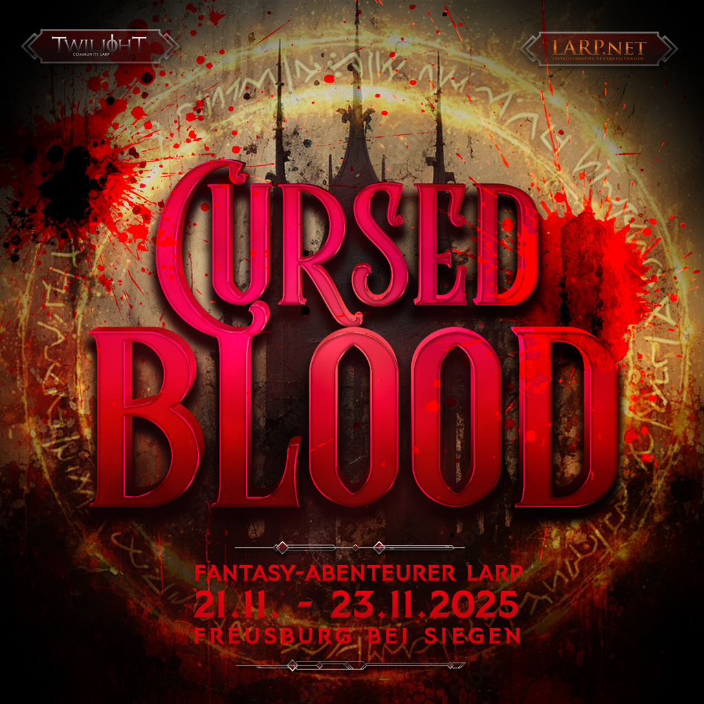 CURSED BLOOD - Fantasy Abenteurer LARP vom 21.-23.11.2025 auf der Freusburg bei Siegen